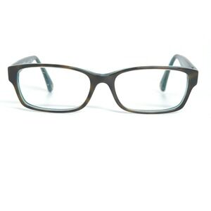 Coach HC 6040 Brooklyn‎ Eyeglasses Dark Tortoise Teal 5116 52-16-135 Mens 21782